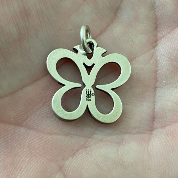 James Avery Retired Open Butterfly Pendant - Picture 2 of 3